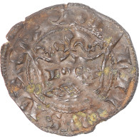 Monnaie, France, Philippe VI, Double Tournois, 1348-1350, TB+, Billon - 1328-1350 Philip VI The Forunate