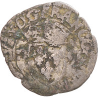 Monnaie, France, Charles X, Douzain Aux Deux C, 1590-1595, TB, Billon - 1589-1610 Henri IV Le Vert-Galant