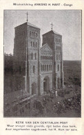 CONGO BELGE - Kerk Van Den Centralen Post - Carte Postale Ancienne - Congo Belga