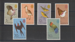 Iles Caimans 1975 Oiseaux 353-58, 6 Val ** MNH - Cayman Islands