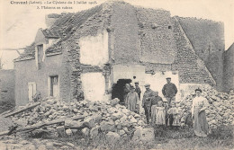 CPA 45 CRAVANT LE CYCLONE 1905 MAISON EN RUINES - Altri & Non Classificati