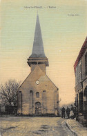 CPA 45 LIGNY LE RIBAULT EGLISE / CPA TOILEE - Autres & Non Classés