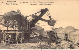 CONGO BELGE - Les Mines Chargement Des Wagons - Carte Postale Ancienne - Belgian Congo