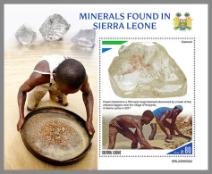 SIERRA LEONE 2022 MNH Minerals Mineralien Mineraux S/S II - OFFICIAL ISSUE - DHQ2316 - Minéraux