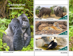 Sierra Leone  2022 Endagered Mammals. Rhinoceros.  (506a) OFFICIAL ISSUE - Rhinoceros