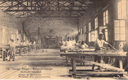 CONGO BELGE - Atelier De Menuiserie - Carte Postale Ancienne - Congo Belge