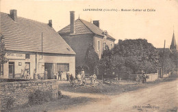 21-LAPERRIERE- MAISON CATTIER ET ECOLE - Autres & Non Classés