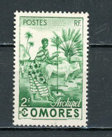 COMORES - FEMME -  N° Yt  4 Obli. - Usados