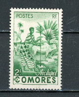 COMORES - FEMME -  N° Yt  4 Obli. - Usati