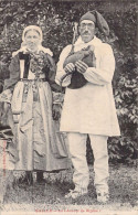 FOLKLORE - Saille - Le " Joueur De Biniou "  - Carte Postale Ancienne - Autres & Non Classés