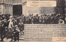 FOLKLORE - Echternach - Procession Dansante - Le Corps De Musique Improvisé D'amateurs Joue.. - Carte Postale Ancienne - Musica