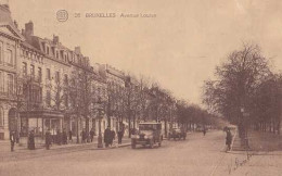 Bruxelles - Brussel - Avenue Louise - En 1924 - Circulé - Animée - TBE - Avenues, Boulevards