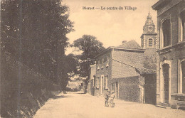 BELGIQUE - BIERSET - Le Centre Du Village - Editeur Henry Kaquet - Carte Postale Ancienne - Other & Unclassified