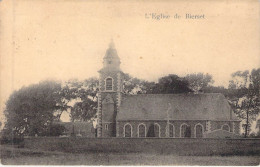 BELGIQUE - BIERSET - L'église - Carte Postale Ancienne - Sonstige & Ohne Zuordnung