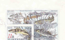 Slovakia 1998, Mi 318, Fish, Used, I Will Complete Your Wantlist Of Czech Or Slovak Stamps According To The Michel Catal - Gebruikt