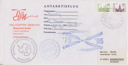 Russia  Antarctic Heli Flight From Faraday To B.Petrov 25.1.1995 ML158C) - Polar Flights