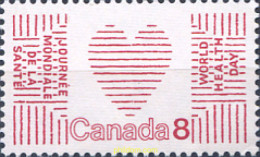 205509 MNH CANADA 1972 DIA MUNDIAL DE LA SALUD - Autres & Non Classés