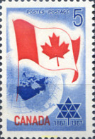 205502 MNH CANADA 1967 CENTENARIO DE LA CONFEDERACION - Otros & Sin Clasificación