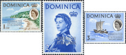 232398 MNH DOMINICA 1968 PROCLAMACION DE LA ASOCIACION CON GRAN BRETAÑA - Altri & Non Classificati