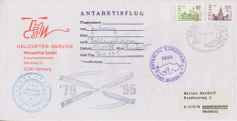 Russia  Antarctic Heli Flight From Jubany To Bellinghausen 15.01.1995 (ML159A) - Polar Flights