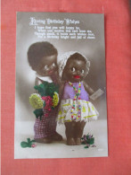Black Americana         Loving Birthday Wishes.          Ref 6031 - Negro Americana