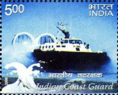 India 2008 Indian Coast Guard 1v STAMP MNH As Per Scan - Other (Sea)