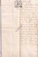 Zaventem - Manuscript - 1736  (V2399) - Manuskripte