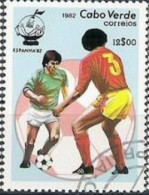 CAP VERT - Coupe Du Monde De Football De La FIFA 1982 - Espagne - Scène De Jeu - Cap Vert