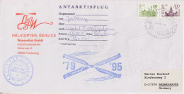 Russia Antarctic Heli Flight From Jubany To Mash/ Bellinghausen 15.02.1995 (ML160B) - Polar Flights