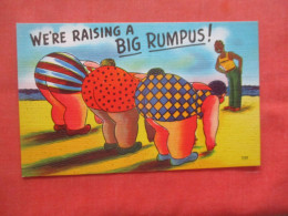 Black Americana   We're Raising A Big Rumpus.  Ref 6031 - Negro Americana