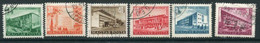 HUNGARY 1951 Definitive: Buildings Of The 5-Year Plan Used.  Michel 1186-91 - Gebraucht