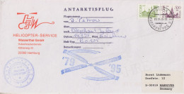 Russia Antarctic Heli Flight From B. Petrov To Elephant Island 14.01.1995 (ML161C) - Polar Flights