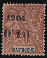Martinique N°54 -  Neuf * Avec Charnière - TB - Ongebruikt