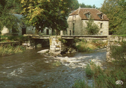 CROZANT, LA SEDELLE AU MOULIN DE LA FOLIE COULEUR  REF 7846 SGD - Moulins à Eau