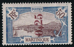 Martinique N°110 -  Neuf * Avec Charnière - TB - Unused Stamps