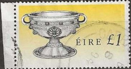 IRELAND 1990 Irish Heritage - £1 Ardagh Chalice FU - Used Stamps