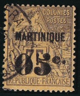 Martinique N°13 - Oblitéré - TB - Usati
