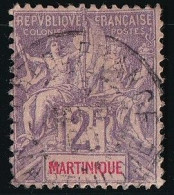 Martinique N°50 - Oblitéré - Petit Pelurage Sinon TB - Gebraucht
