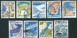 YUGOSLAVIA 1962 Tourist Resorts II Used.  Michel 994-1002 - Used Stamps