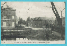 * Bavay (Dép 59 - Nord - France) * (L.S. H. Nr 12) Porte De Mons Et Bureau Des établissements Derome, Quai, Old - Bavay
