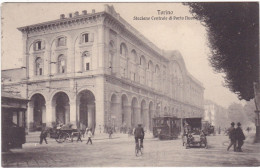 TORINO - CARTOLINA - STAZIONE CENTRALE DI PORTA NUOVA - VG. X ACIREALE (CT) 191 - Stazione Porta Nuova