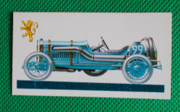 Trading Card - Brooke Bond Tea- History Of The Motor Car - 1912 Peugeot Grand Prix 7.6 L  (6,8 X 3,7)-Série 50 - N° 13 - Auto & Verkehr