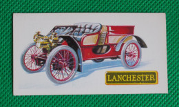 Trading Card - Brooke Bond Tea- History Of The Motor Car - 1903 Lanchester 12 HP - (6,8 X 3,7)-Série 50 - N° 8 - Motoren