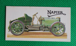 Trading Card - Brooke Bond Tea- History Of The Motor Car - 1902 Napier 35 HP Cordon Bennett (6,8 X 3,7)-Série 50 - N° 7 - Engine