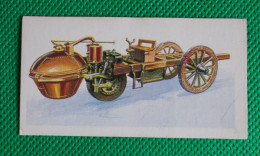 Trading Card - Brooke Bond Tea- History Of The Motor Car, 1770 Cugnot's 3 Whell Steam Tractor (6,8 X 3,7)-Série 50, N° 1 - Engine