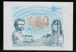 POLYNESIE  (OCPOL - 715 )  1987  N° YVERT ET TELLIER  N° 13   N** - Blocs-feuillets