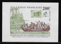 POLYNESIE  (OCPOL - 717 )  1989  N° YVERT ET TELLIER  N° 15   N** - Blocs-feuillets