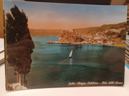 Cartolina Scilla Prov Reggio Calabria  Lido Delle Sirene 1952 - Reggio Calabria