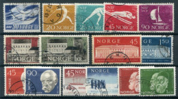 NORWAY 1961 Complete Year Issues Used.  Michel 451-65 - Usati