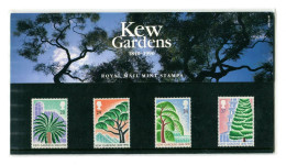 GB GREAT BRITAIN 1990 150TH ANNIVERSARY OF KEW ROYAL BOTANIC GARDENS PRESENTATION PACK No 208 TREES FLOWERS - Presentation Packs